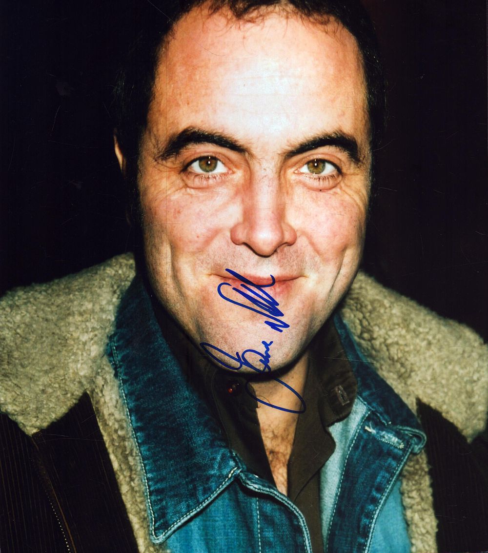 Lot 184: James Nesbitt signed 10x8inch colour photo.