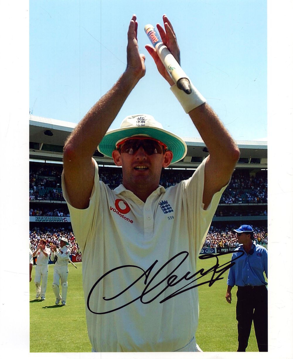 Lot 207: Andrew Caddick signed 10x8inch England Test Match colour...