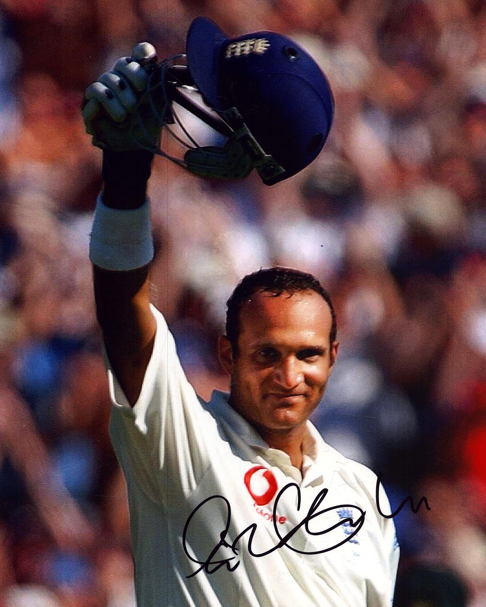 Lot 217: Mark Butcher signed 10x8inch colour photo pictured while...