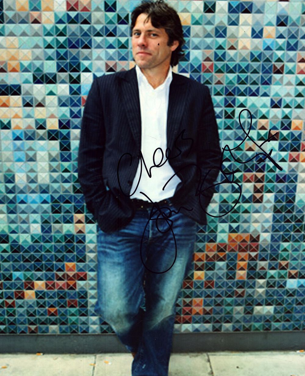 Lot 229: John Bishop signed 10x8inch colour photo.