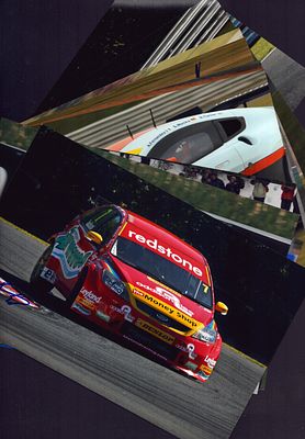 Motor Racing Drivers collection 12, signed photos includes Matt Jackson, Liam Griffin, Aron 