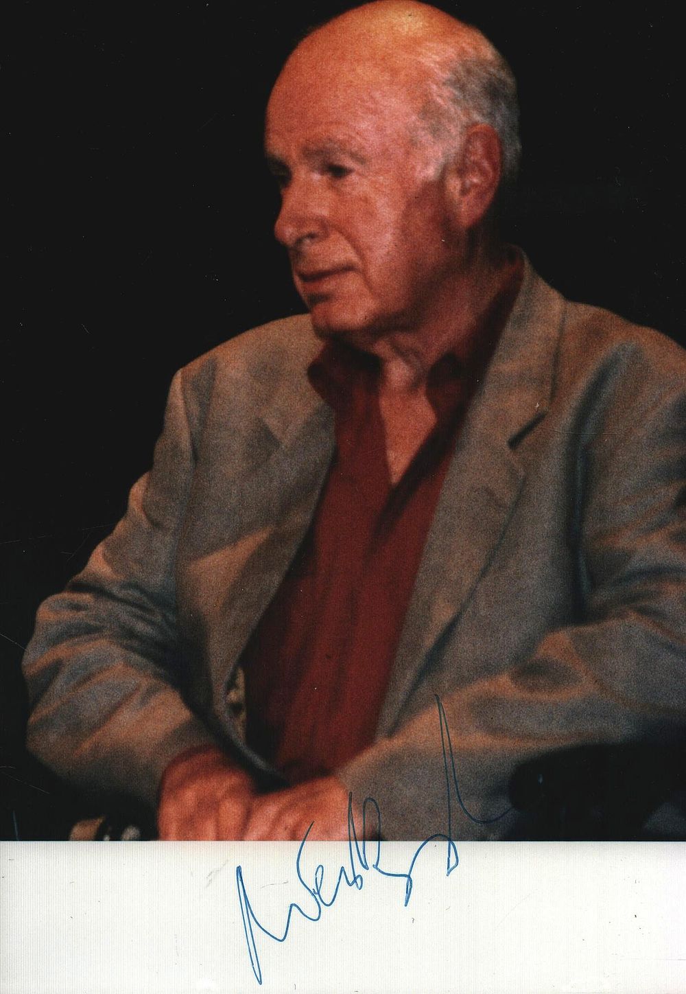 Lot 275: PETER BROOK (1925-2022) Director Signed Photo .