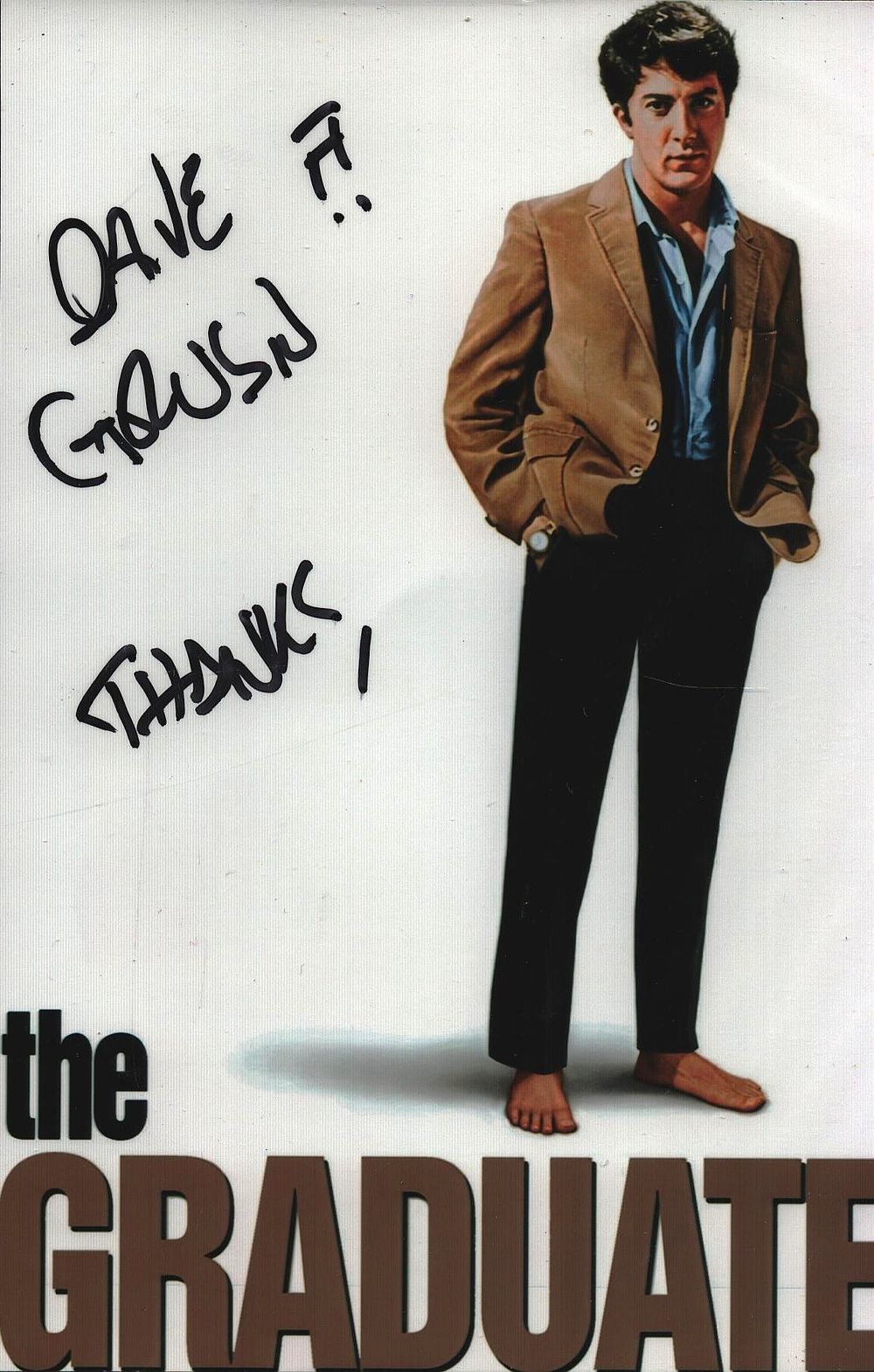 Lot 280: DAVE GRUSIN Music Composer signed The Graduate Photo...