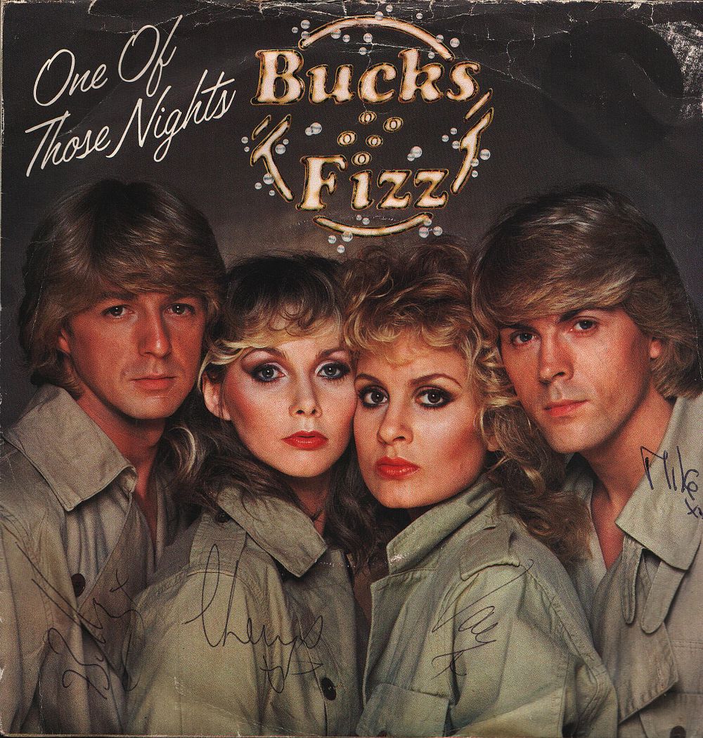 Lot 287: BUCKS FIZZ Signed ‘One Of Those Nights’ 45...