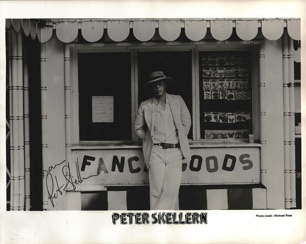 Lot 300: PETER SKELLERN (1947-2017) Singer signed 8x10 Promo Photo...