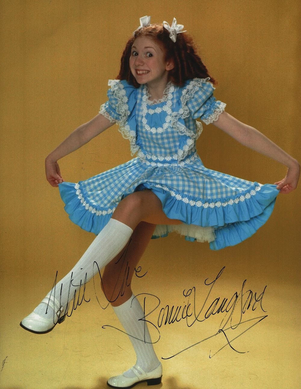 Lot 309: BONNIE LANGFORD Actress signed 8x10 Photo .
