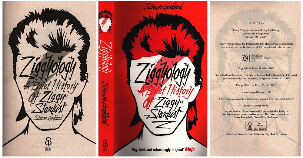 Lot 330: Ziggyology A Brief History of Ziggy Stardust softback...