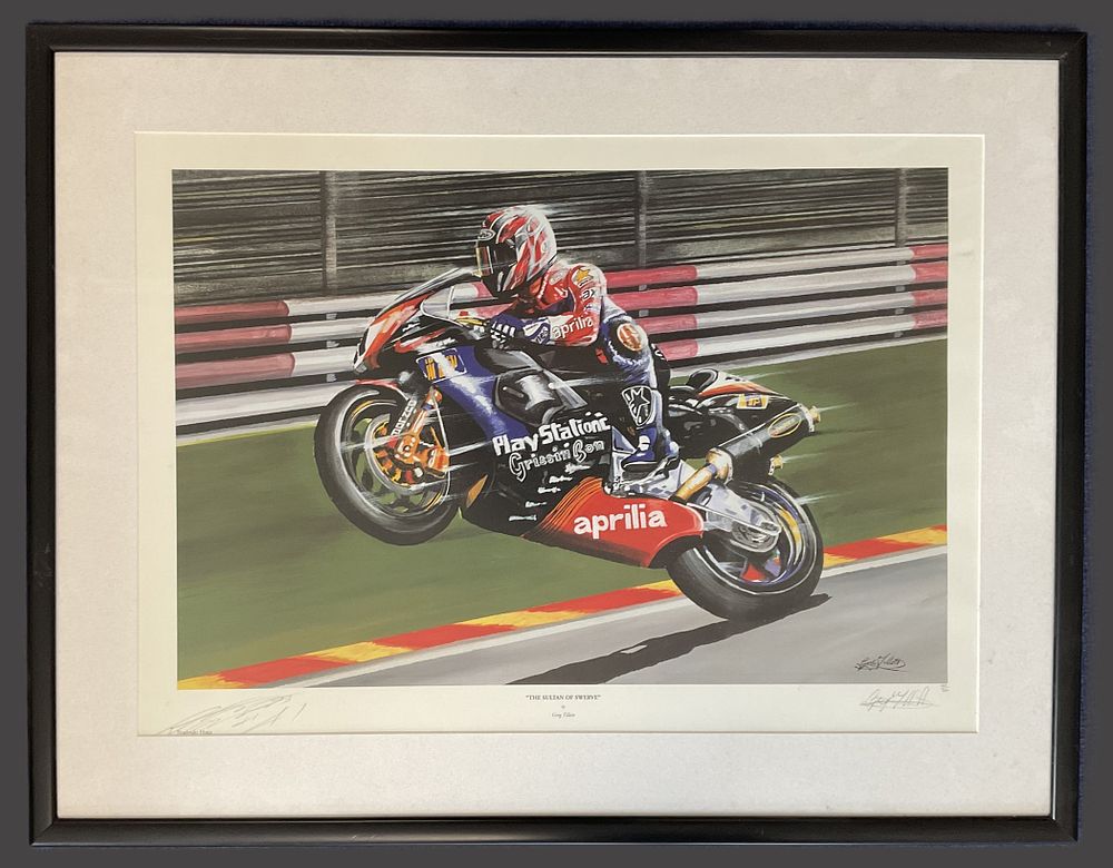Lot 509: The Sultan of Swerve by Greg Tillett print...