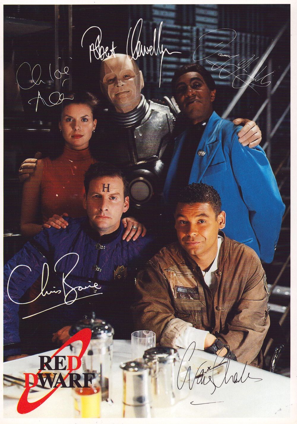 Lot 168: Craig Charles, Red Dwarf signed 8x6inch colour photo.