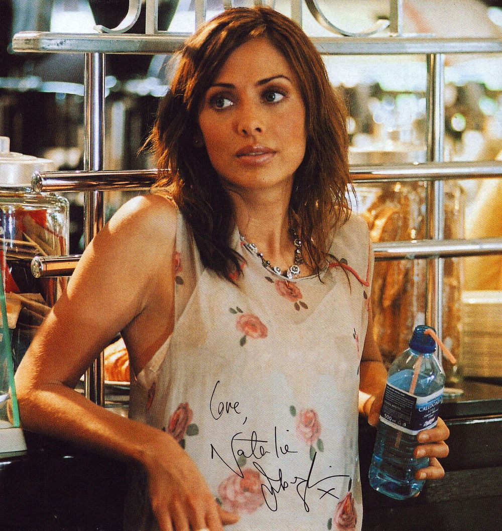 Lot 182: Natalie Imbruglia signature piece.
