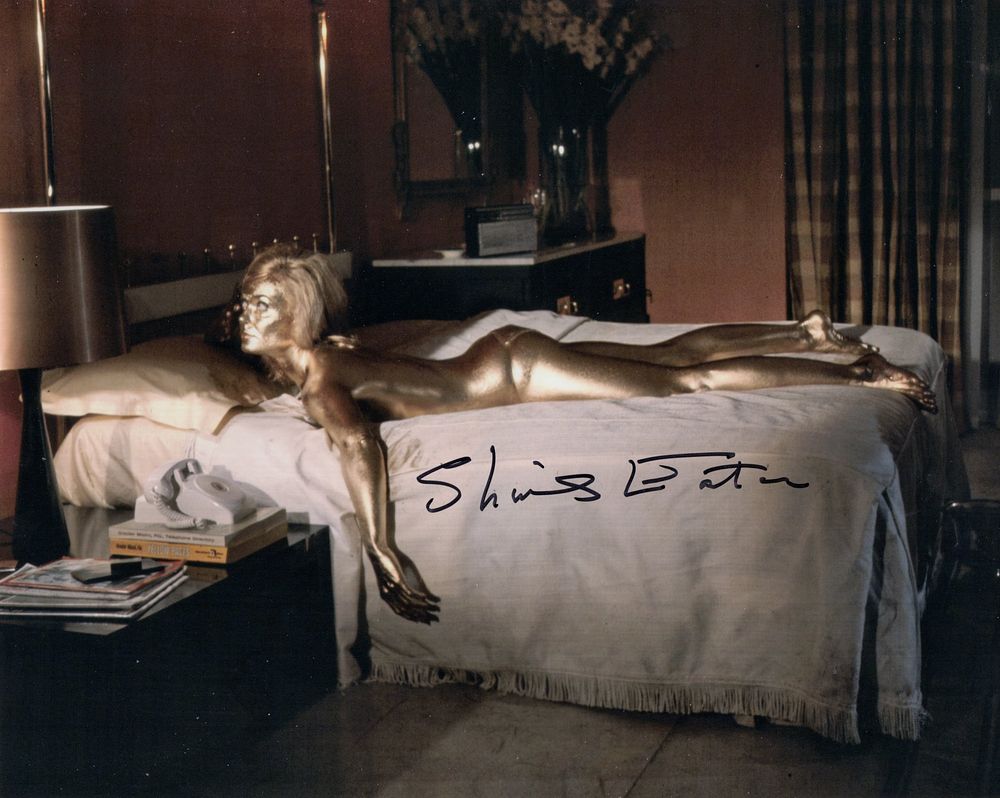 Lot 391: 007 James Bond movie Goldfinger colour 8x10 photo...
