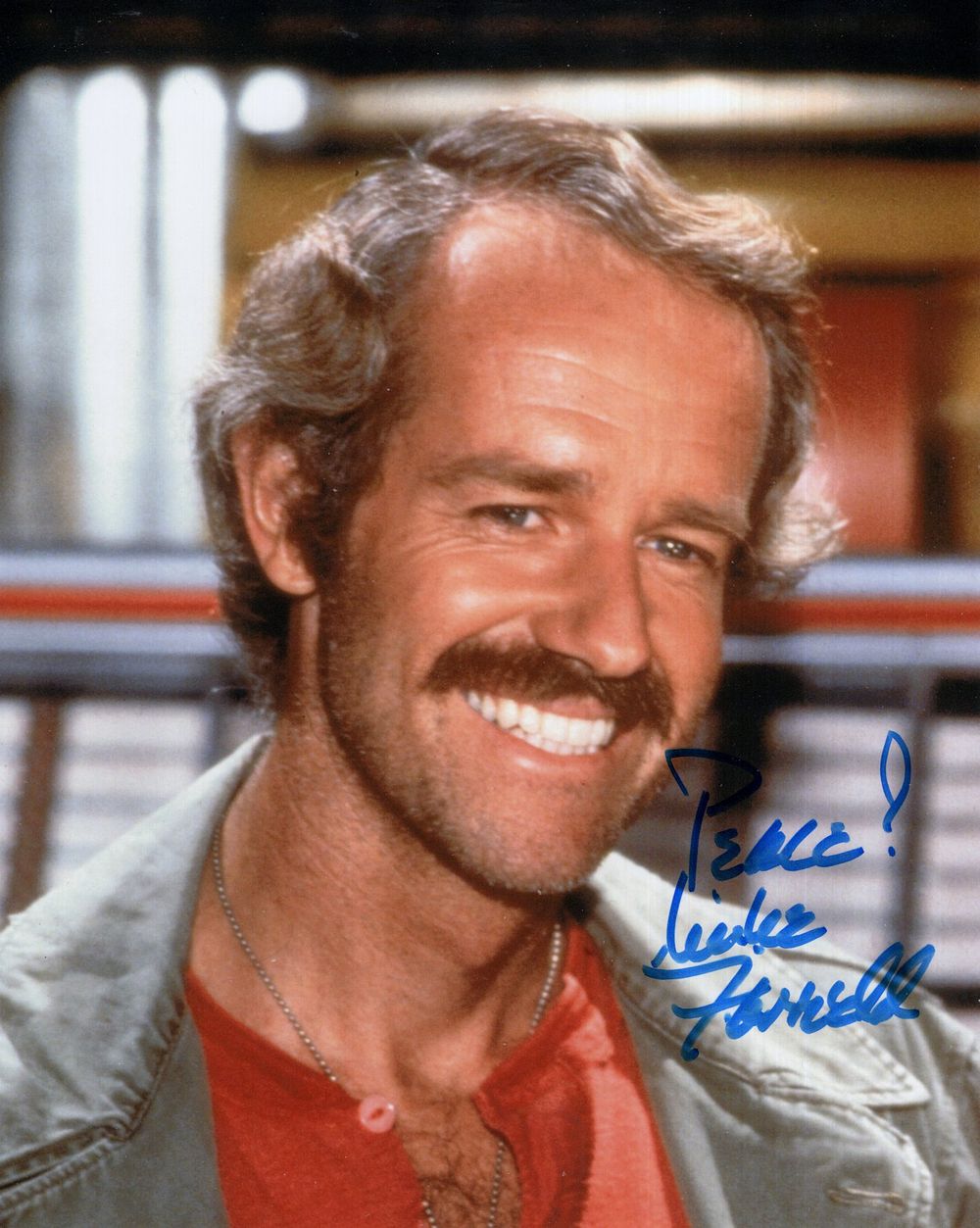 Lot 412: MASH TV Comedy series colour 8x10 photo signed...