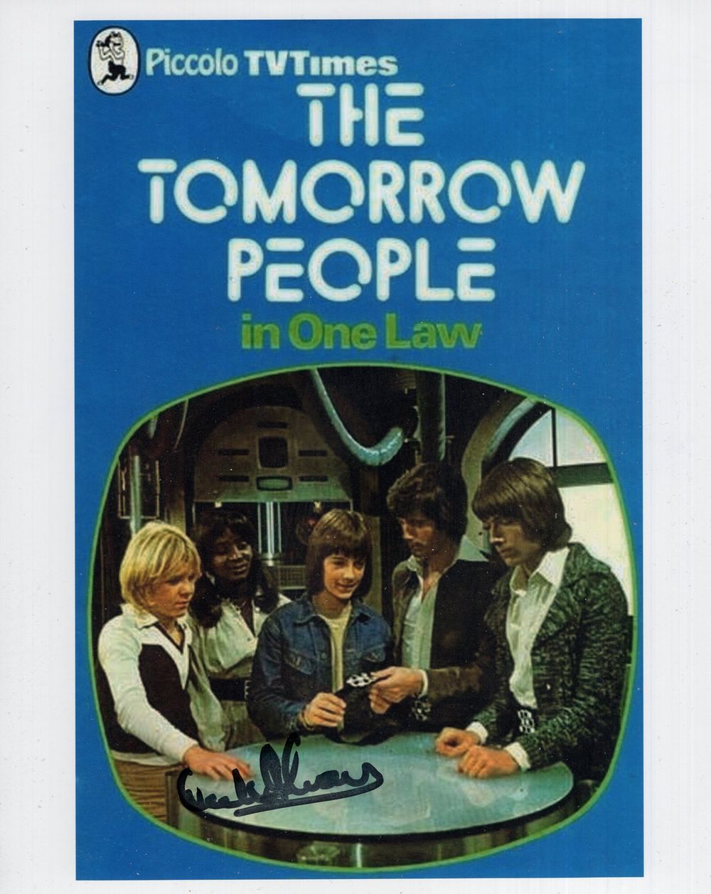 Lot 420: The Tomorrow People 1970's Sci-fi series colour 8x10...