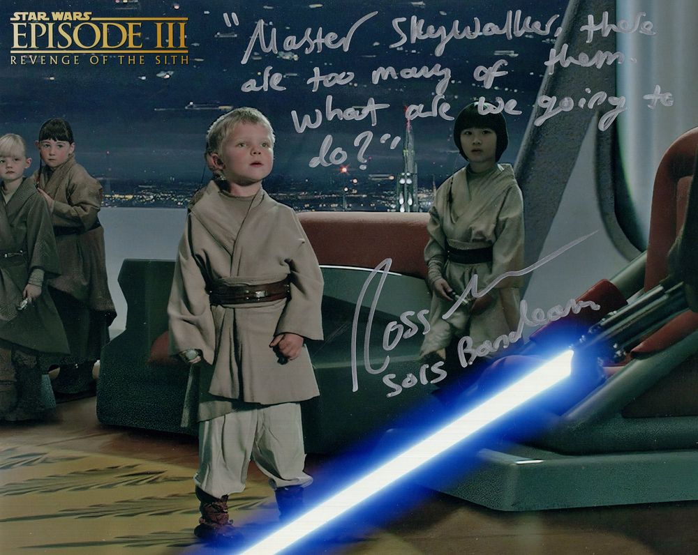 Lot 442: Star Wars Revenge of the Sith colour 8x10...