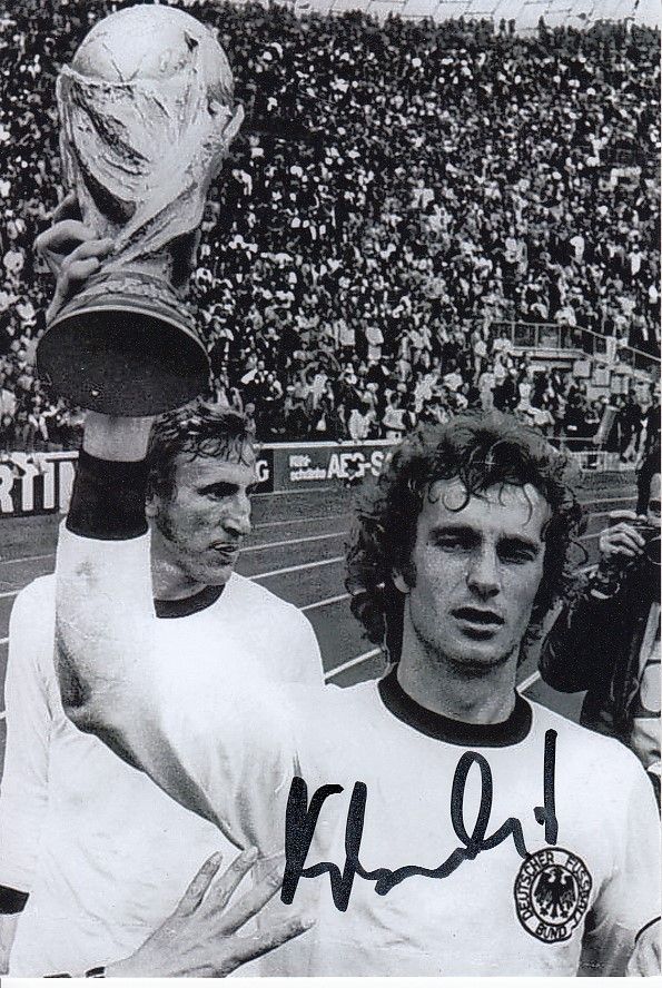 Lot 503: Autographed RAINER BONHOF 6 x 4 Photograph :...