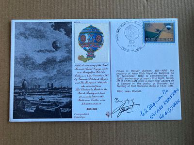 WW2 RARE Wg Cdr E Shipman AFC Dunkirk Battle Britain signed RAF Cover. Also signed by BOB pilot 