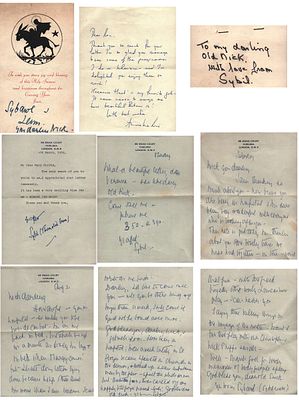 Sybil Thorndyke ALS collection with original mailing envelope