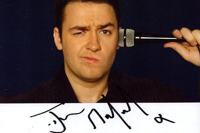 Jason Manford signed 6x4inch colour photo.