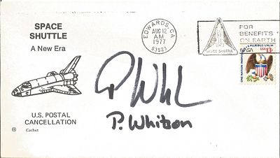 Astronaut Peggy Whitson signed Space Shuttle A New Era US Postal cancellation FDC Edwards. CA 