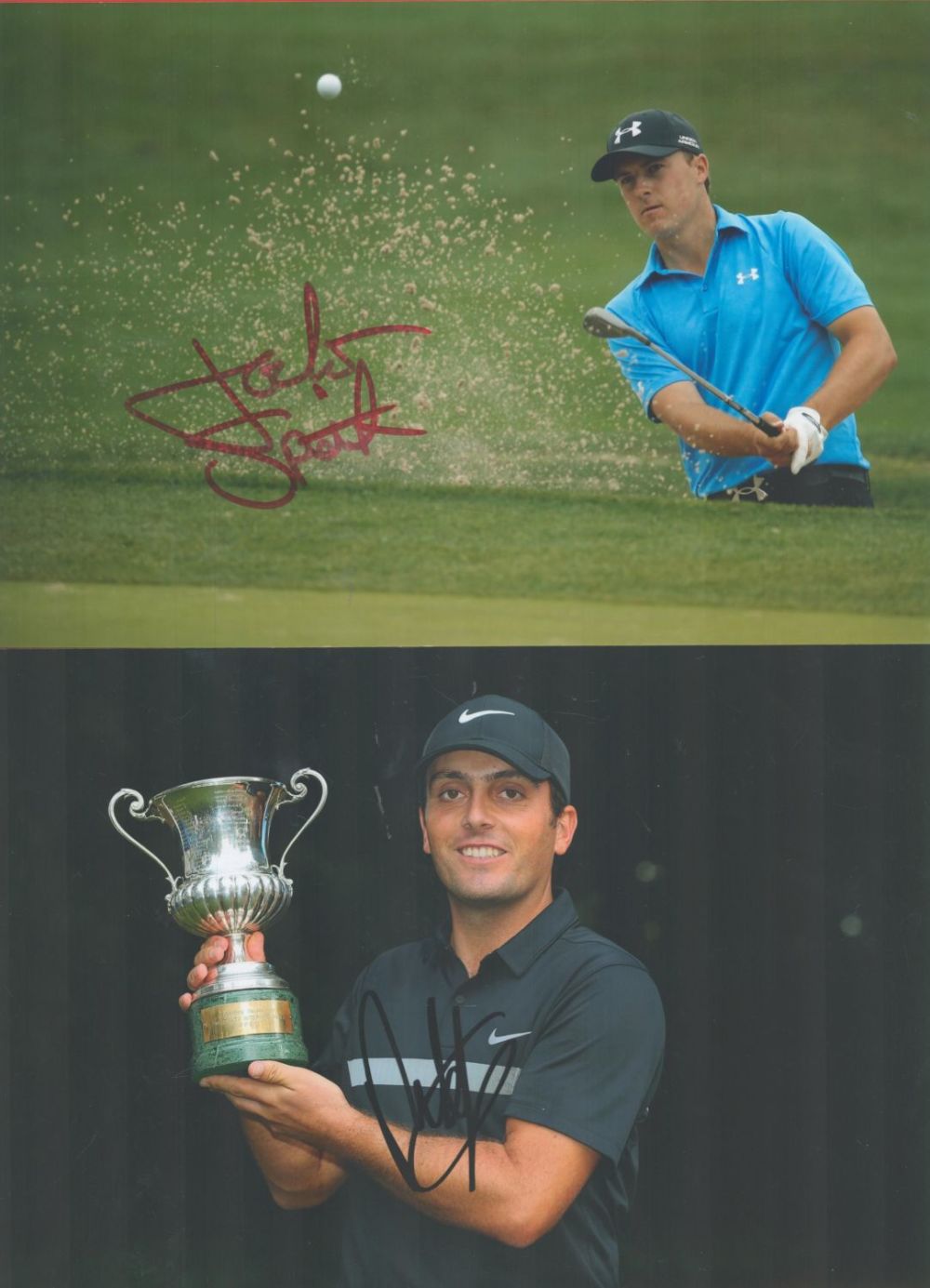 Lot 66: Golf collection 12 fantastic, signed photos and signature...