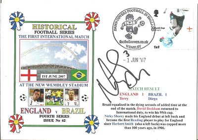 Nicky Shorey signed Dawn cover.