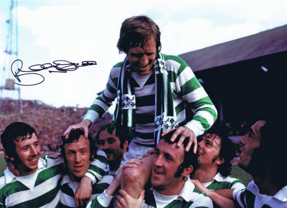 Lot 120: Autographed BILLY McNEILL 16 x 12 photo -...