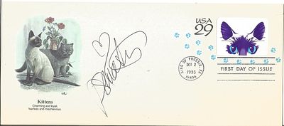 Unidentified signature on Kittens FDC.
