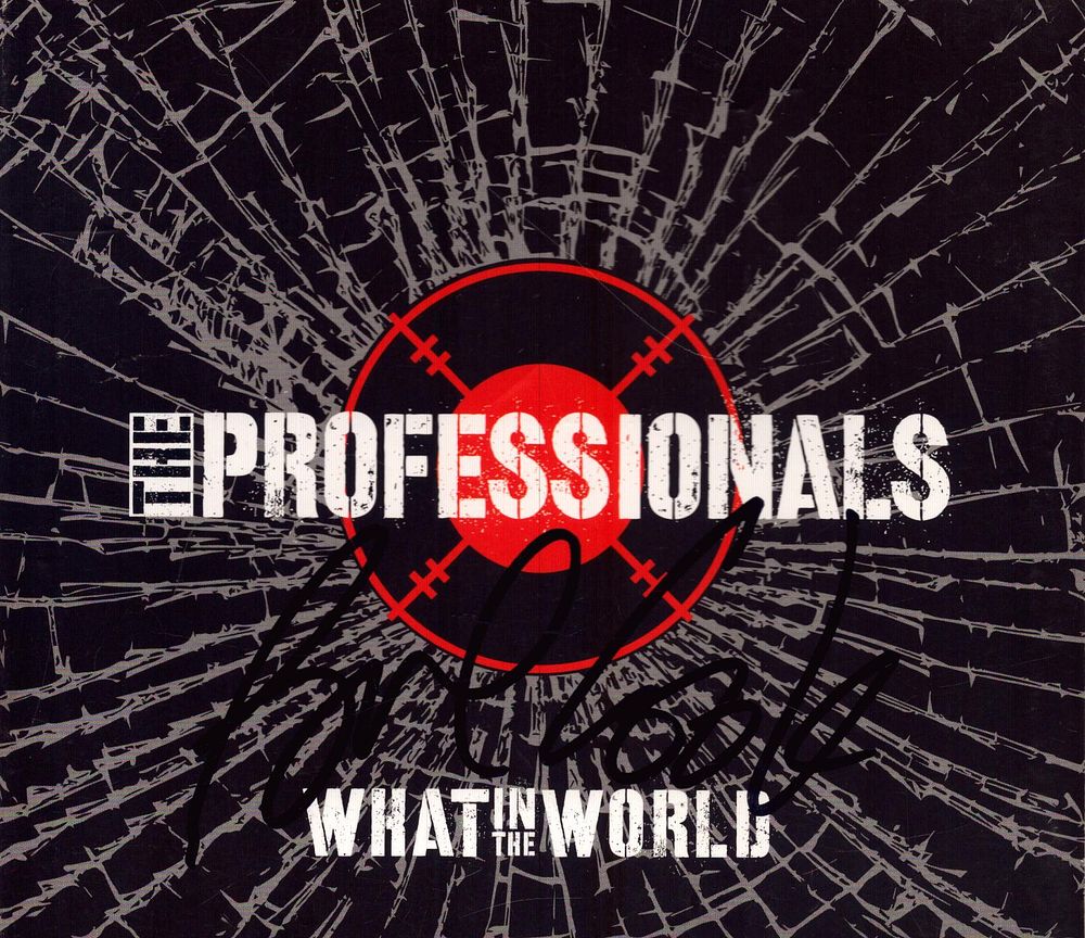 Lot 216: Paul Cook signed The Professionals What in the...