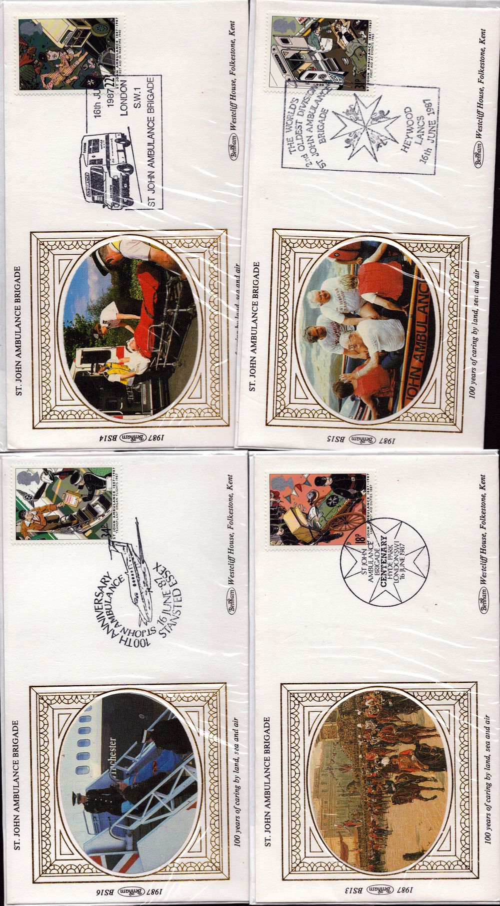 Lot 251: Collection for St Johns Ambulance Brigade on the...