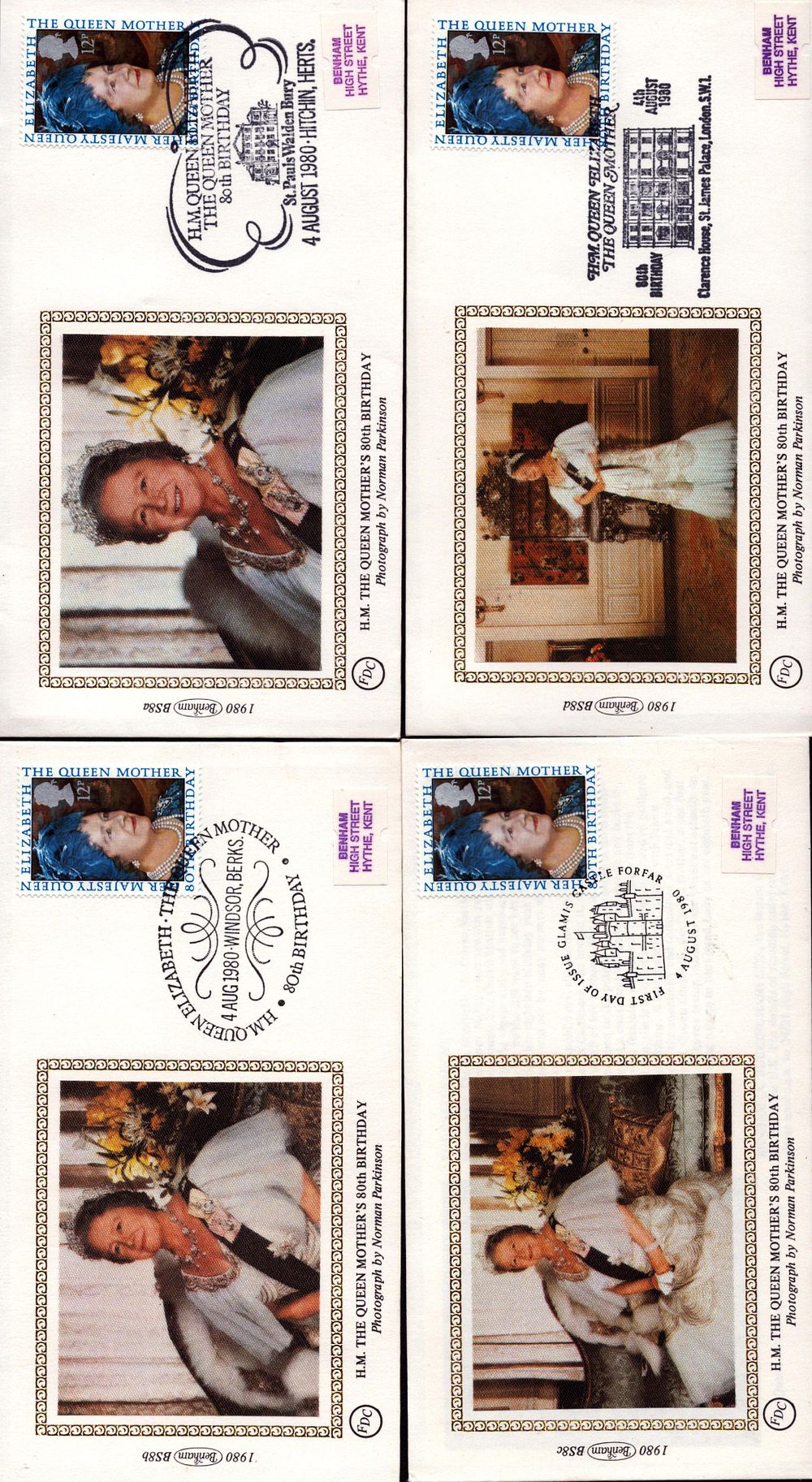Lot 255: Collection for HM The Queen mother's 80th birthday...