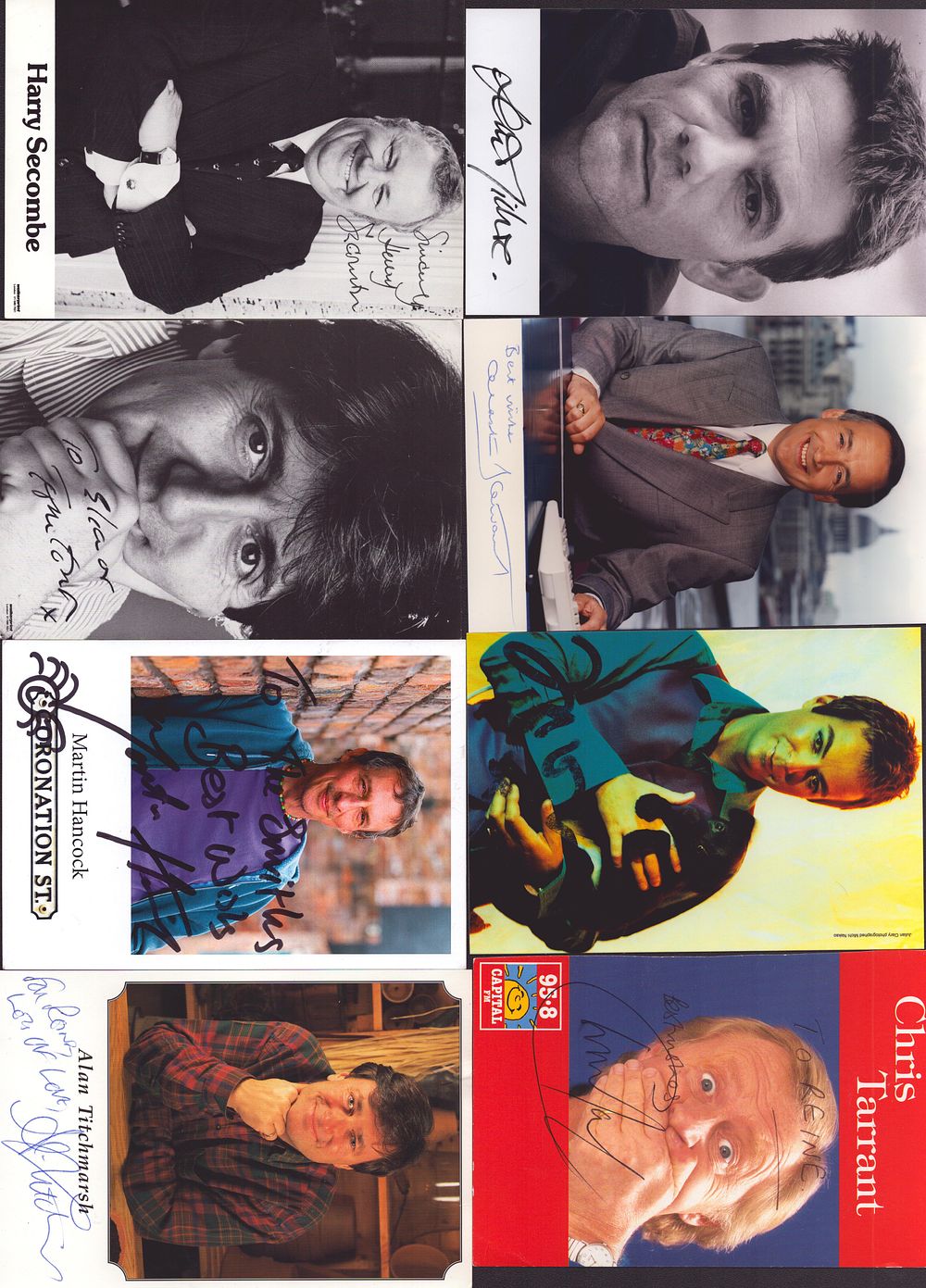 Lot 268: Entertainment collection. Assorted 20 signed photos