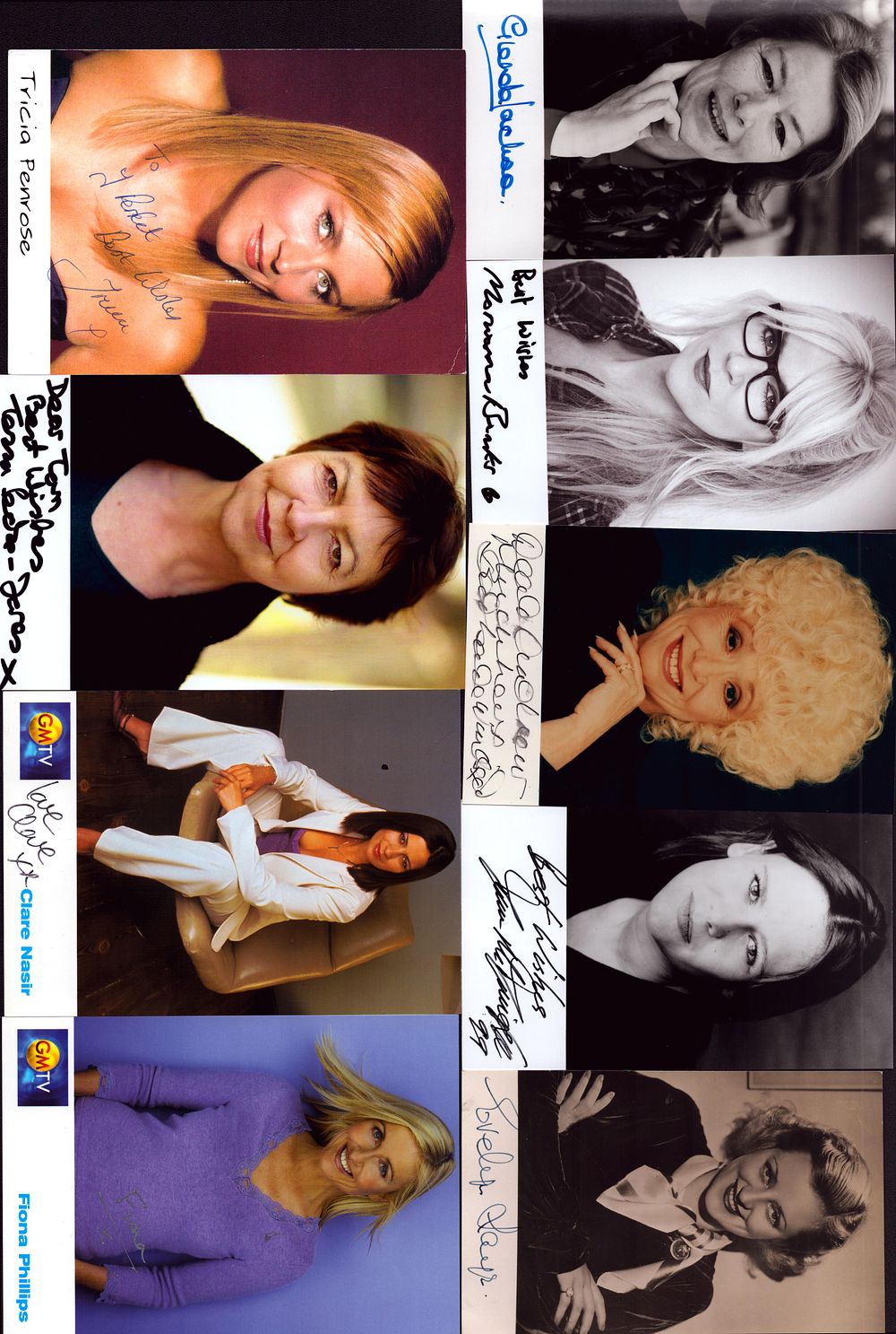 Lot 272: Entertainment collection. Assorted 20 signed photos
