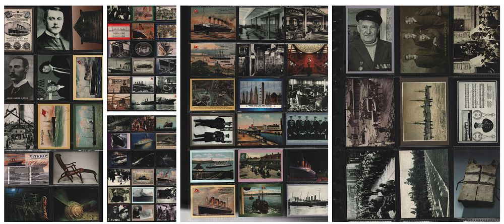 Lot 346: Titanic Collector Cards Collection 70 plus. By DART.