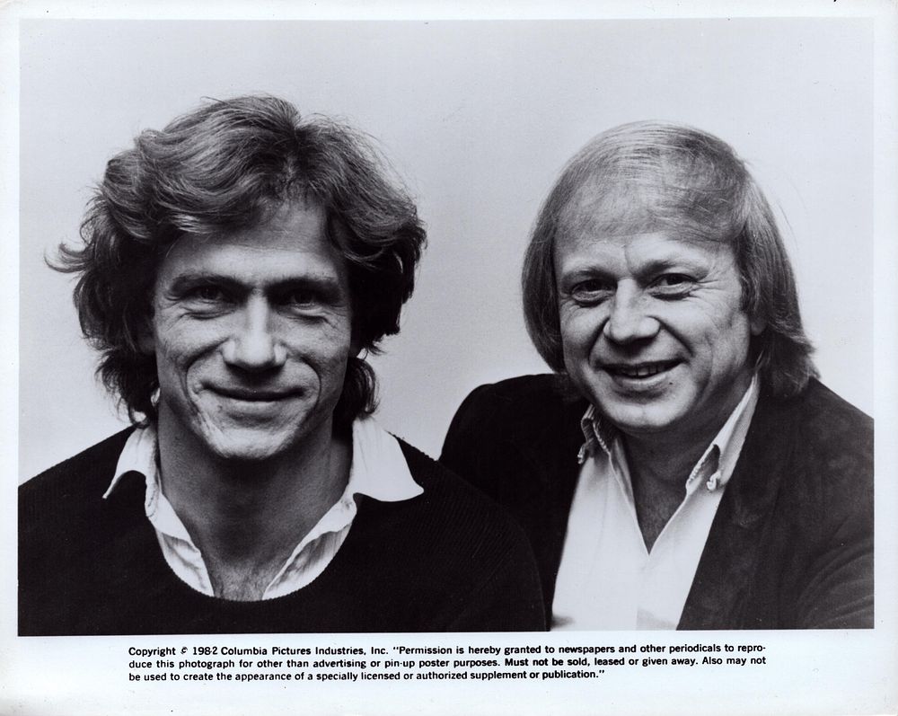 Lot 425: Unsigned 10x8inch B&W photograph of Wolfgang Petersen and...