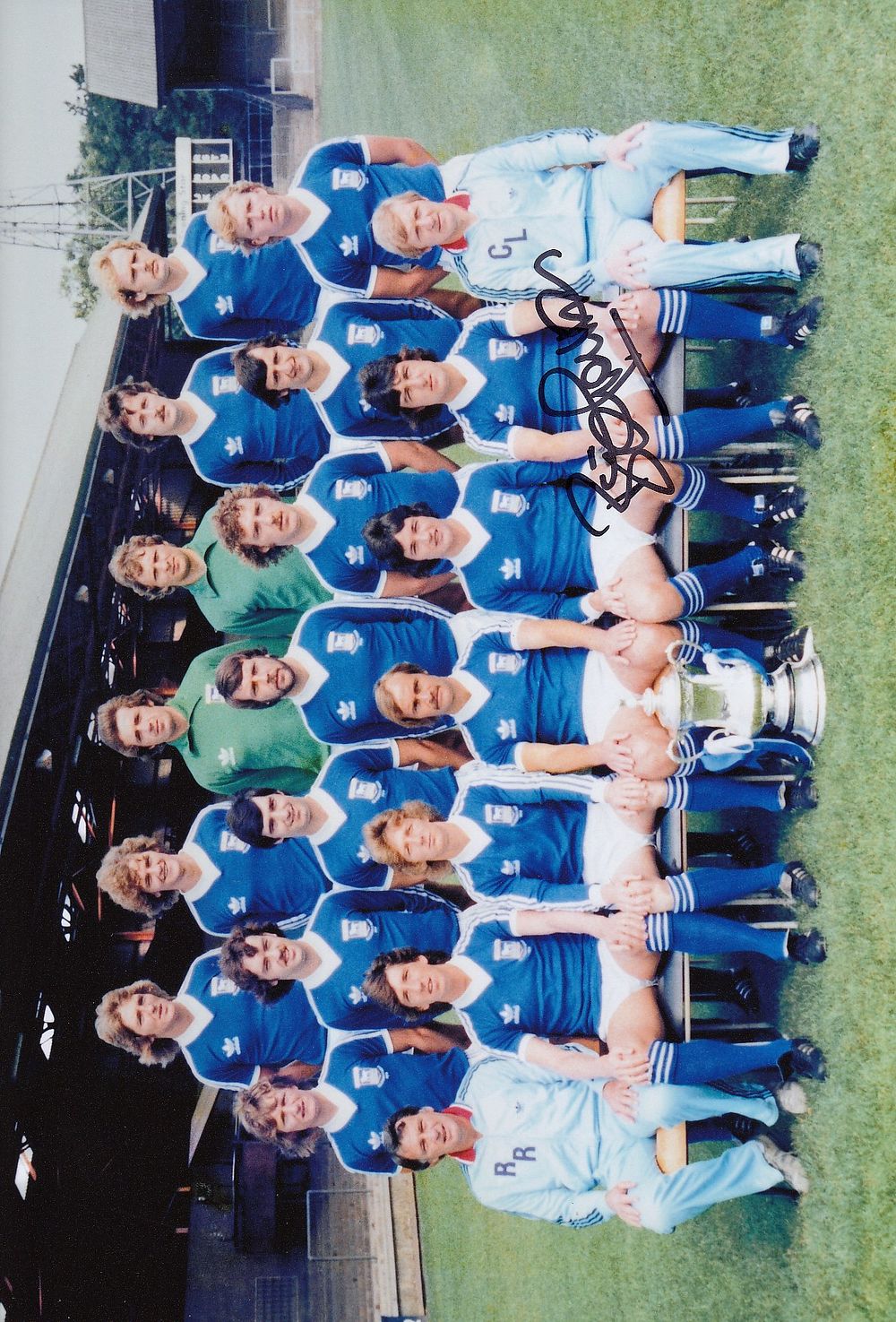 Lot 460: Autographed BRIAN TALBOT 12 x 8 Photograph :...