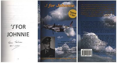 John Trotman signed Paperback Book. 'J' For Jonnie. (Flight Lieutenant P J P Trotman DFC and Bar).