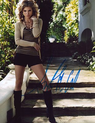 Annalynne McCord signed 10x8inch colour photo.