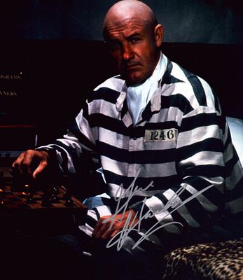 Gene Hackman signed 10x8inch colour photo.