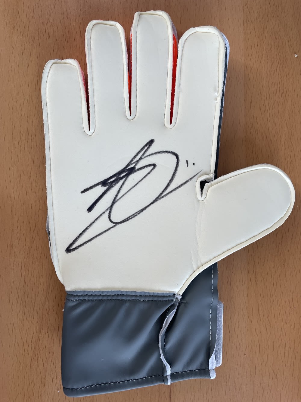 Lot 299: England Goalkeeper Jack Butland Signed Large Nike GK...