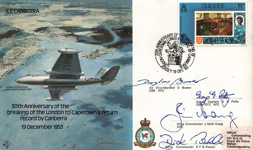 Lot 194: Douglas Bower Air Vice-Marshal CBE AFC, G. G....