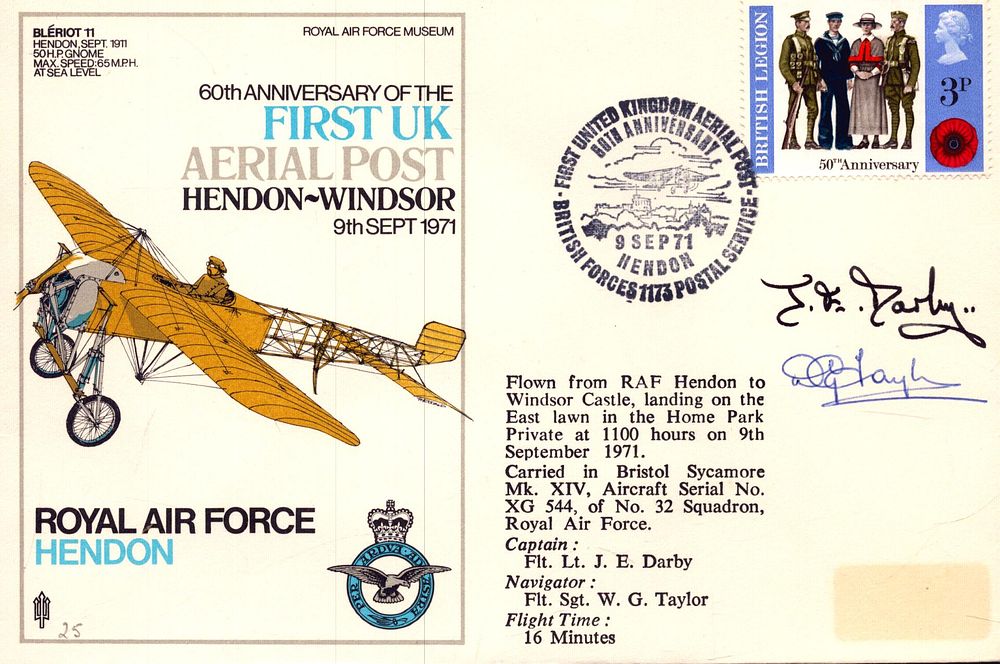 Lot 210: J.E. Darby and W.G. Taylor Signed 60th Anniversary...