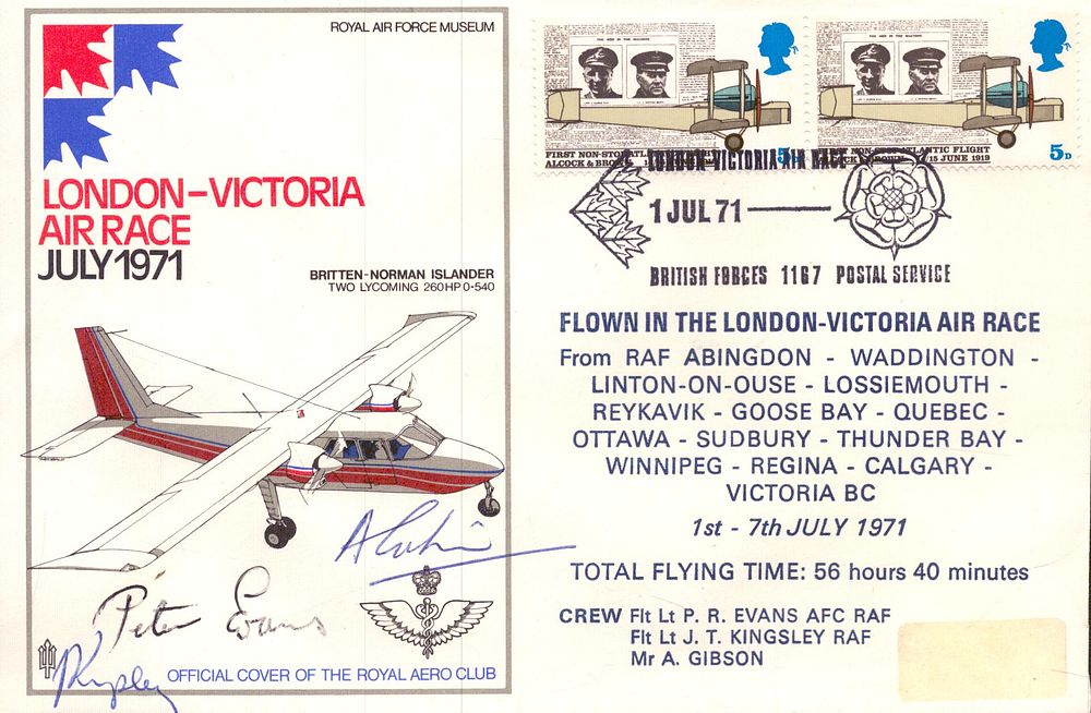 Lot 211: Peter Evans, A. Gibson and J.T Kingsley signed...