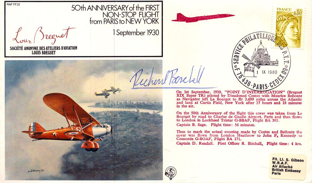 Lot 218: Richard Birchall signed 50th Anniversary of the first...