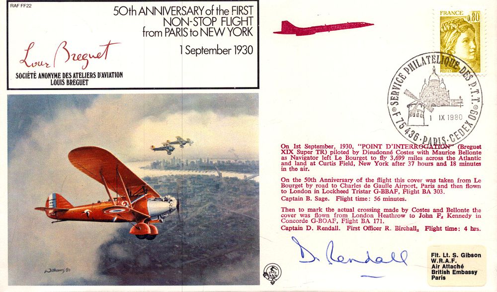 Lot 219: D. Rendall signed 50th Anniversary of the first...