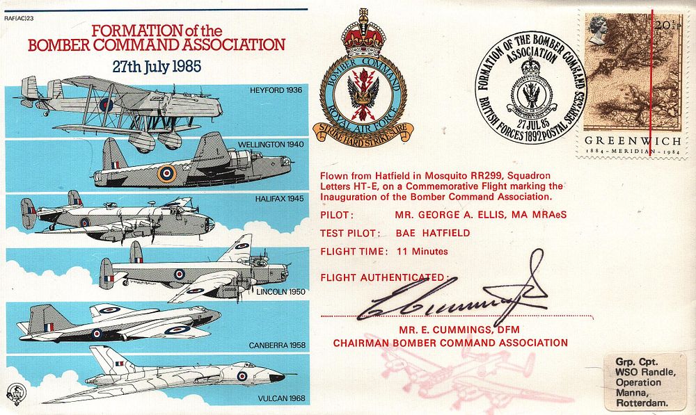 Lot 230: MR E. Cummings, FDM signed FDC. Formation of...