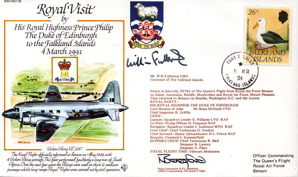 Lot 242: Mr W H Fullerton and Wg Comm Beresford...