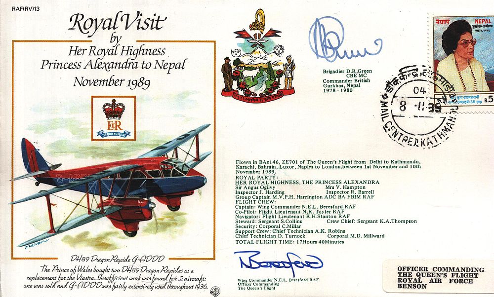 Lot 252: Brig D R Green and Wg comm Beresford...