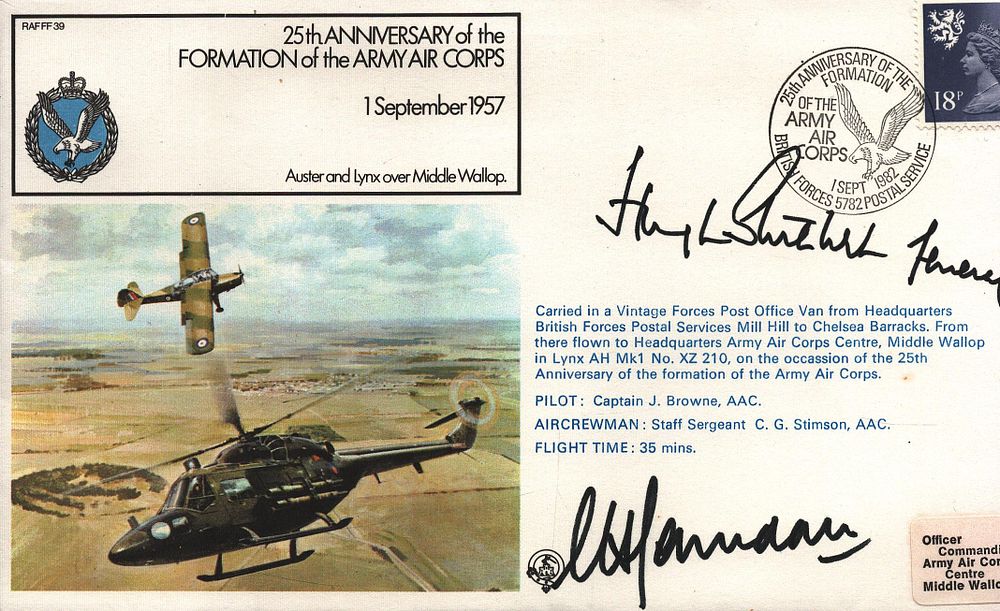 Lot 281: RAF FF39 signed cover.