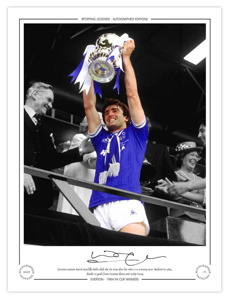 Lot 266: Autographed KEVIN RATCLIFFE 16 x 12 Limited-Edition ;...