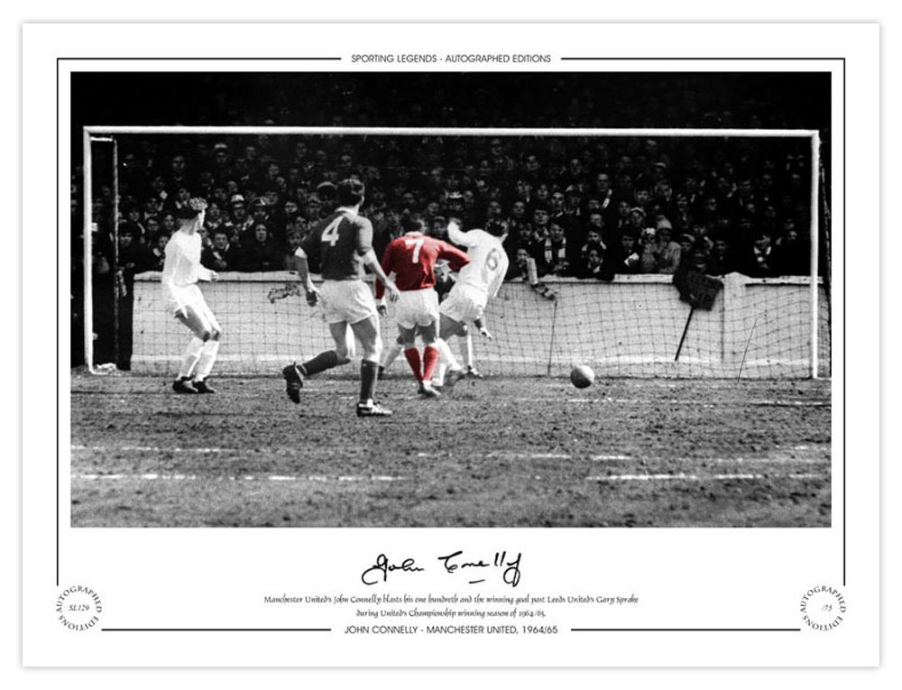 Lot 272: Autographed JOHN CONNELLY 16 x 12 Limited-Edition ;...